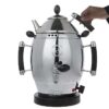 Elektrischer Stahl-Samowar Teekocher Glatte Oberfläche 6-Liter