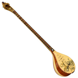 Persische Setar-Saiteninstrument – Handgefertigt von Iransaz, Modell Sama