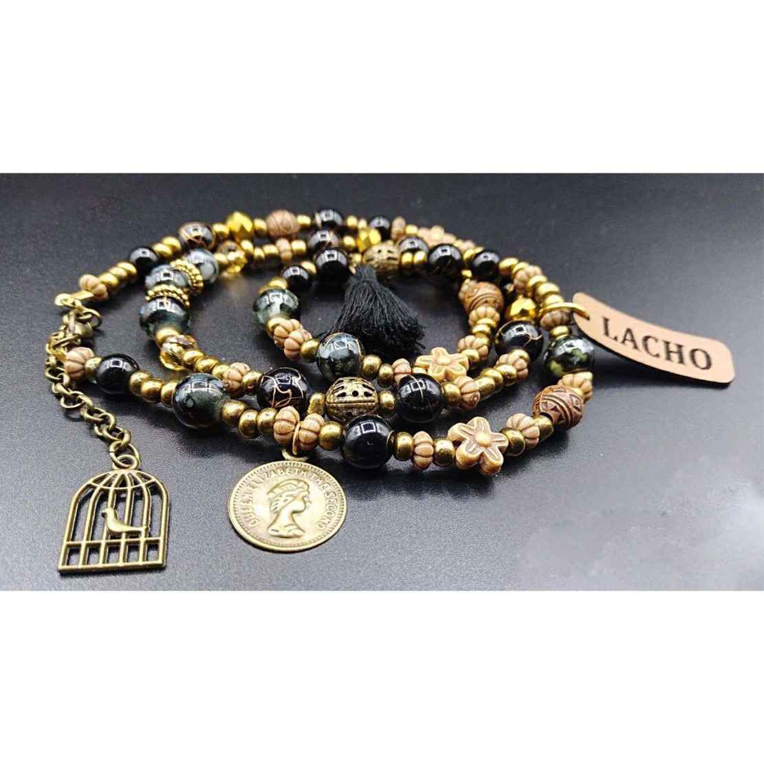 Persisches Perlenarmband für Damen – Morghe Amin Design