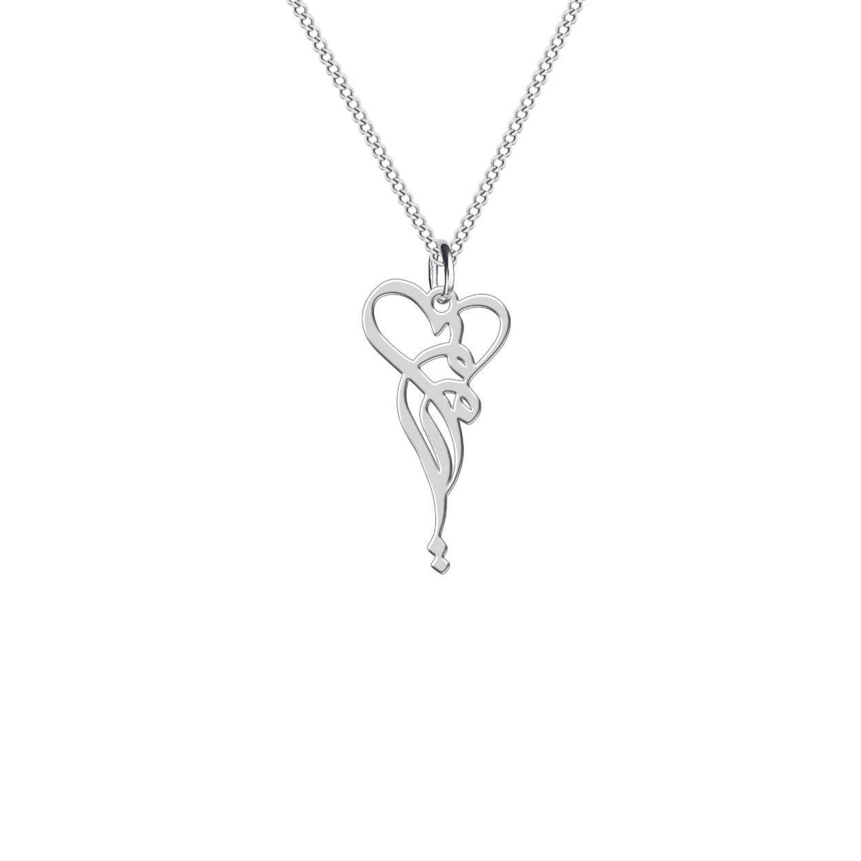 Set aus persischer Silberkette & Ohrringen Maryam