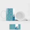 Persische Keramik Kaffeetasse - Modell Türkis