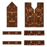 Handgefertigtes Balochi besticktes Kleidungsstück – Modell Goldar