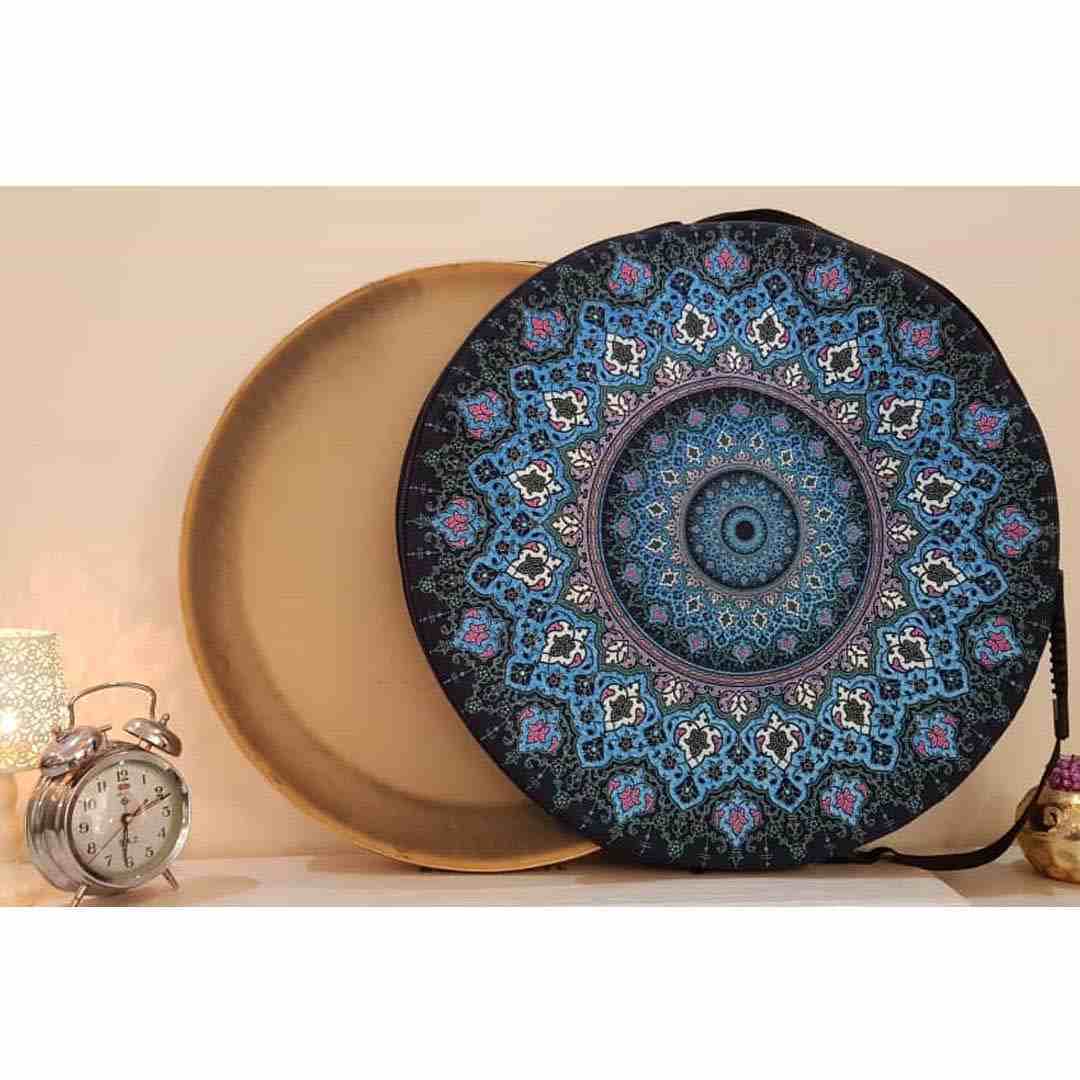 Weiches Etui für persische Daf-Trommel, Modell Cheshm Nazar
