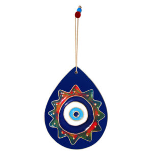 Dekoratives Cheshm Nazar Amulett zum Aufhängen mit bösem Auge – Ashki