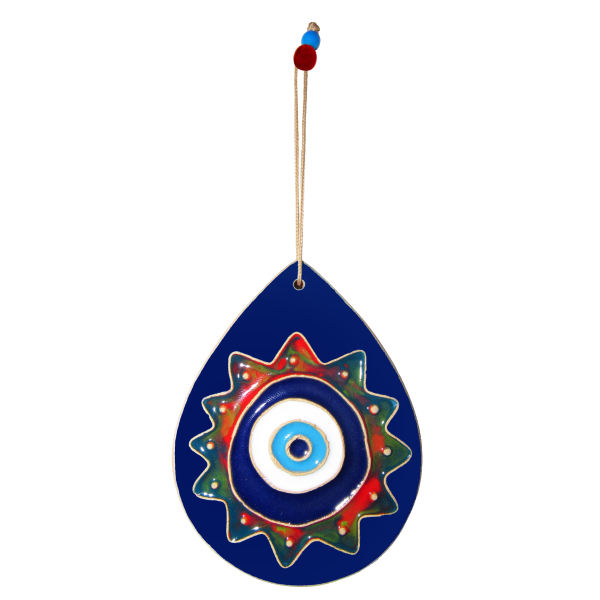 Dekoratives Cheshm Nazar Amulett zum Aufhängen mit bösem Auge - Ashki