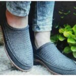 Giveh Schuhe – Persische Handgefertigte Atmungsaktive Fußbekleidung Grauer Klash