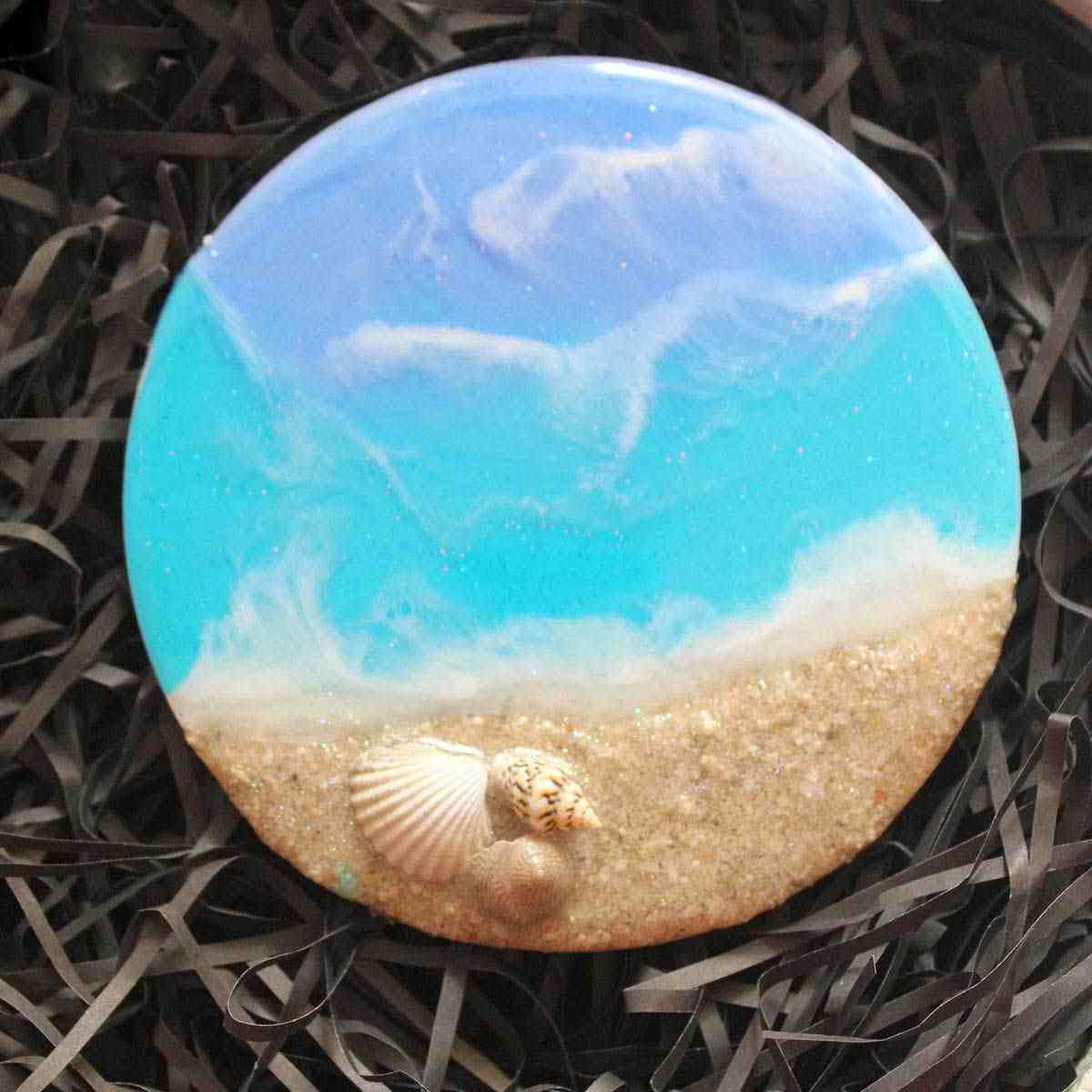 Harz Haft-sin Set für Nowruz Persisches Neujahr Strand