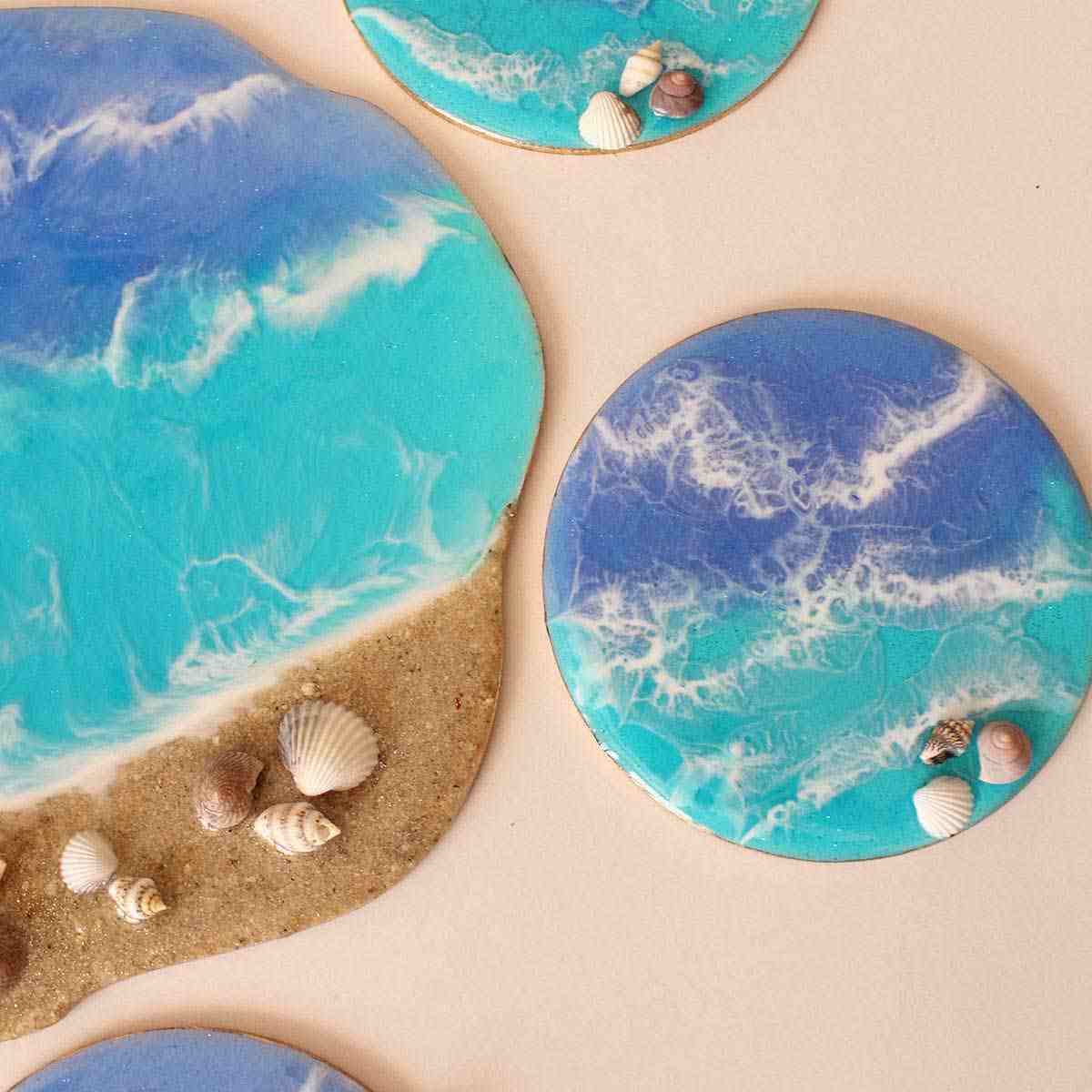 Harz Haft-sin Set für Nowruz Persisches Neujahr Meer