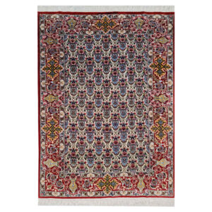 Persischer Seidenteppich handgeknüpft in Isfahan Modell Afshan