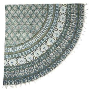 Persisches Tischtuch: Isfahans traditionelle Kalamkari Blockdruck Momtaz