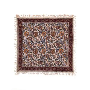 Persisches Tischtuch: Isfahans traditionelle Kalamkari Blockdruck Qajar