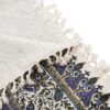 Persisches Tischtuch: Isfahans traditionelle Kalamkari Blockdruck Blau