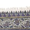 Persisches Tischtuch: Isfahans traditionelle Kalamkari Blockdruck Blau