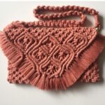 Macrame Clutch Handbag in Boho Style – Model Gandom