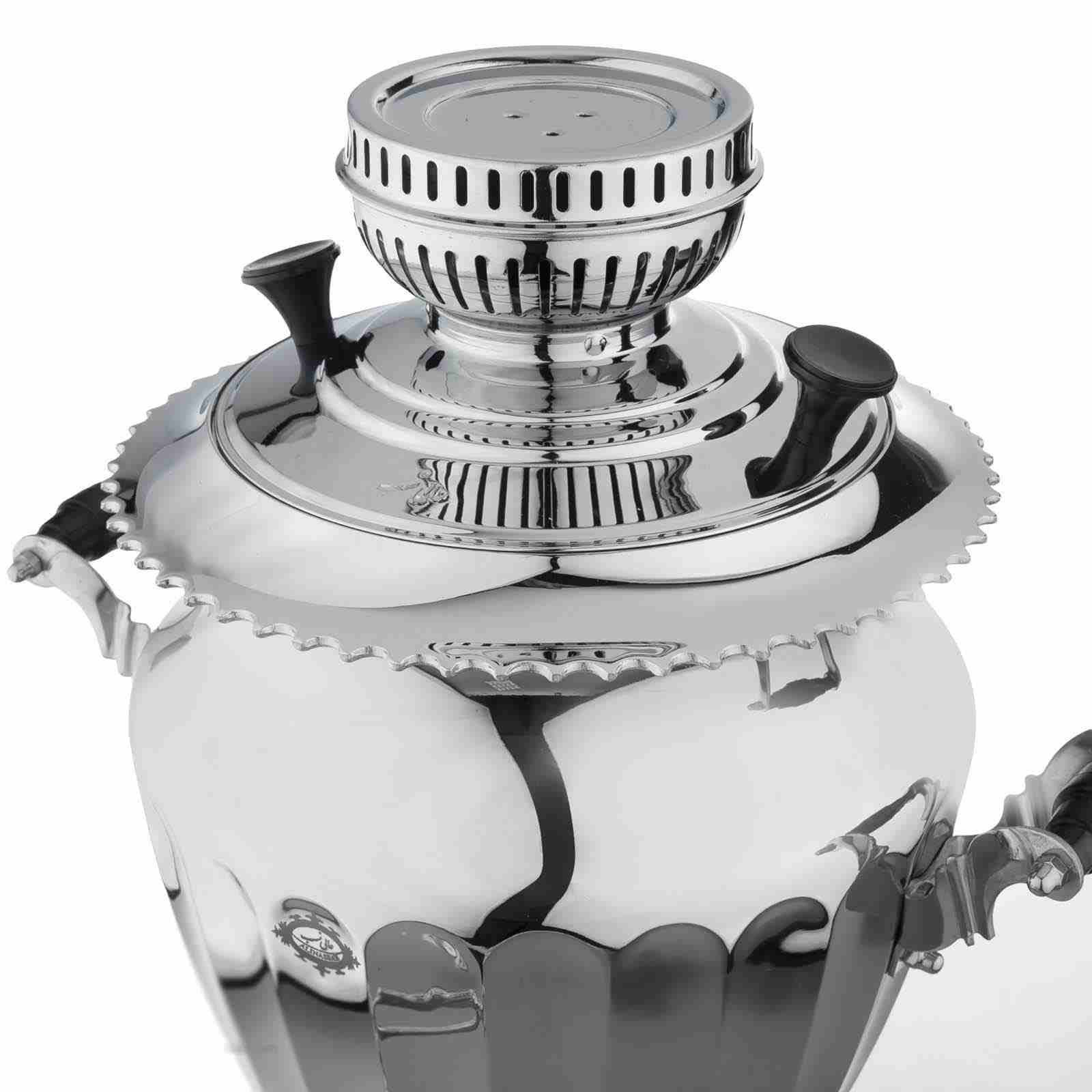 Persischer Gas-Samowar Teekocher Modernes Design 6-Liter