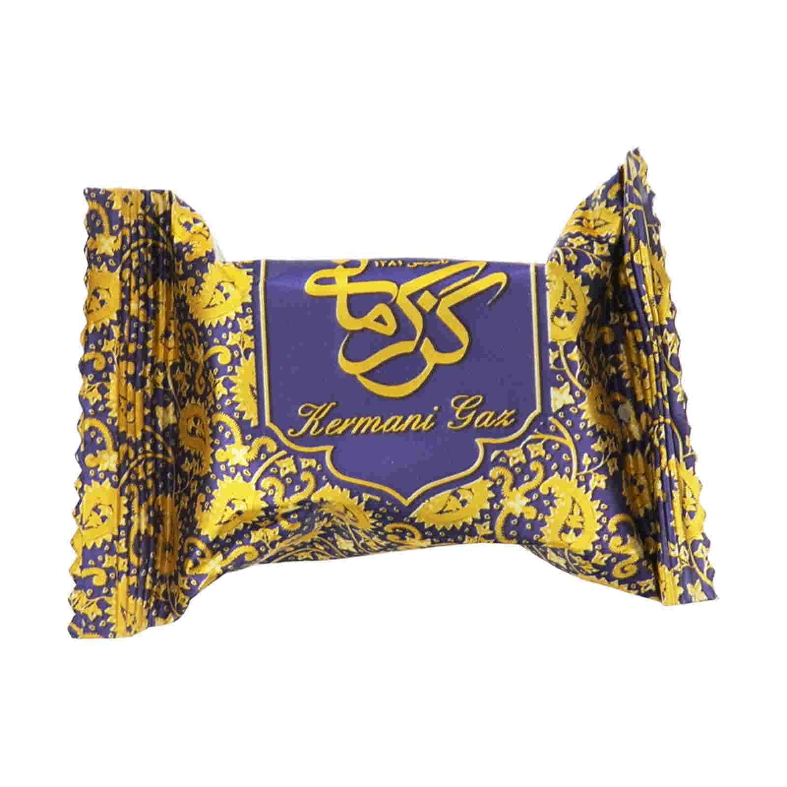 Kermani Gaz – Traditionelles persisches Nougat mit 28 % Pistazien und Mandeln und Rosenwasser