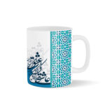 Persische Keramik Kaffeetasse – Modell Türkis