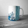 Persische Keramik Kaffeetasse - Modell Türkis