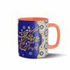 Persische Keramik Kaffeetasse - Liebesgedicht Kalligraphie
