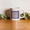 Persische Keramik Kaffeetasse - Saadi Gedicht