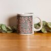 Persische Keramik Kaffeetasse - Sohrab Sepehri Gedicht