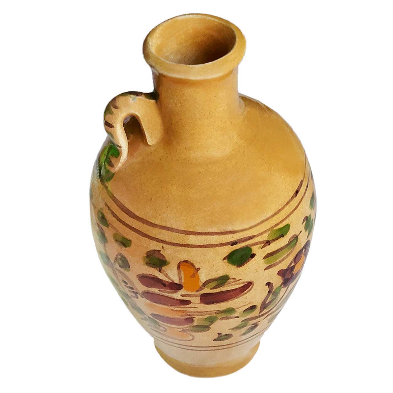 Dekorativer Keramikkrug – Handgefertigt von iranischem Künstler Modell Blume