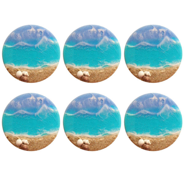 Harz Haft-sin Set für Nowruz Persisches Neujahr Strand