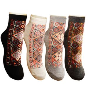 Socken für Damen mit persischem inspiriertem Muster Sonati