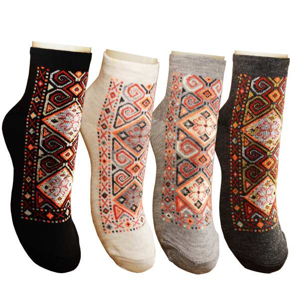 Socken für Damen mit persischem inspiriertem Muster Sonati