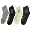 Hochwertige Socken für Damen mit Paisleymuster