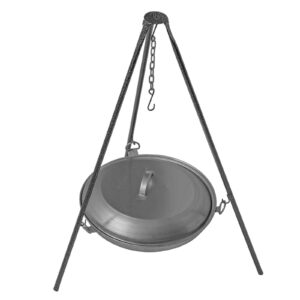 Kessel-Campingkochtrepod mit Pfanne – Langlebig und Vielseitig