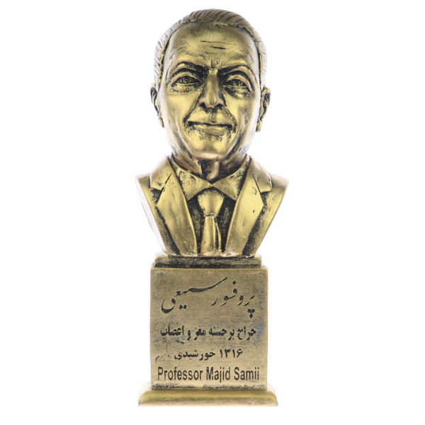 Majid Samii Büste Statue Iranischer Neurochirurg