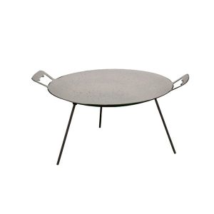 30 cm Saj Brotbackautomat & Kochpfanne Tawa mit Dreibein