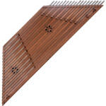 Persische Santur – Handgefertigte Hammered Dulcimer von Mahoor, 3 Stempel