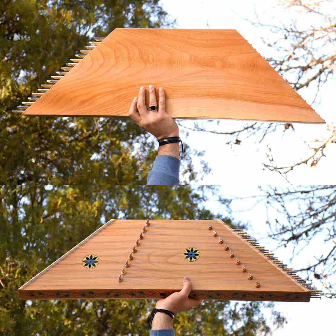 Persische Santur – Handgefertigte Hammered Dulcimer von IranSaz, Roz