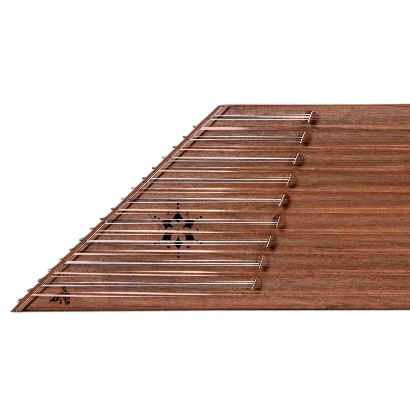 Persische Santur – Handgefertigte Hammered Dulcimer von Mahoor, 3 Stempel