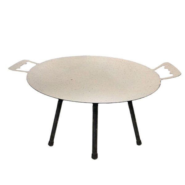 60 cm Saj Brotbackautomat & Kochpfanne Tawa mit Dreibein – Traditionelle Bratpfanne