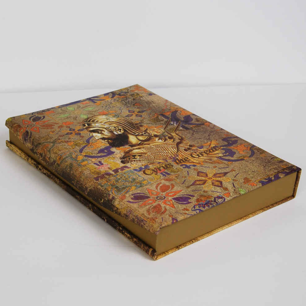 Gedenkbriefmarke aus Sterlingsilber – Kyros der Große (Persien)