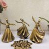 Set mit 3 Dekorativen Sama-Tänzer Figuren