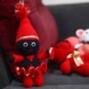 Amigurumi Handgemachte Gehäkelte Puppe für Nowruz – Hajji Firuz | Weiches Kuscheltier