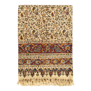Iranisches Tischtuch: Isfahans traditionelle Kalamkari Blockdruck