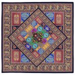 Reisegebetsteppich für Muslime, taschengröße & tragbar, Paisley-Muster