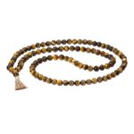 Islamischer Tigeraugen-Rosenkranz mit 101 Gebetsperlen Tasbih II