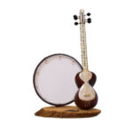 Maquette Modellbausatz: Persisches Tar- & Daf-Instrumenten-Set