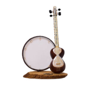 Maquette Modellbausatz: Persisches Tar- & Daf-Instrumenten-Set