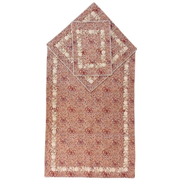 Persische Termeh-Gebetsmatte Luxus Islamische Sajada Paisley