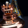 Persische Kupfer-Petroleumlampe Modell Shah Abbas (2x)