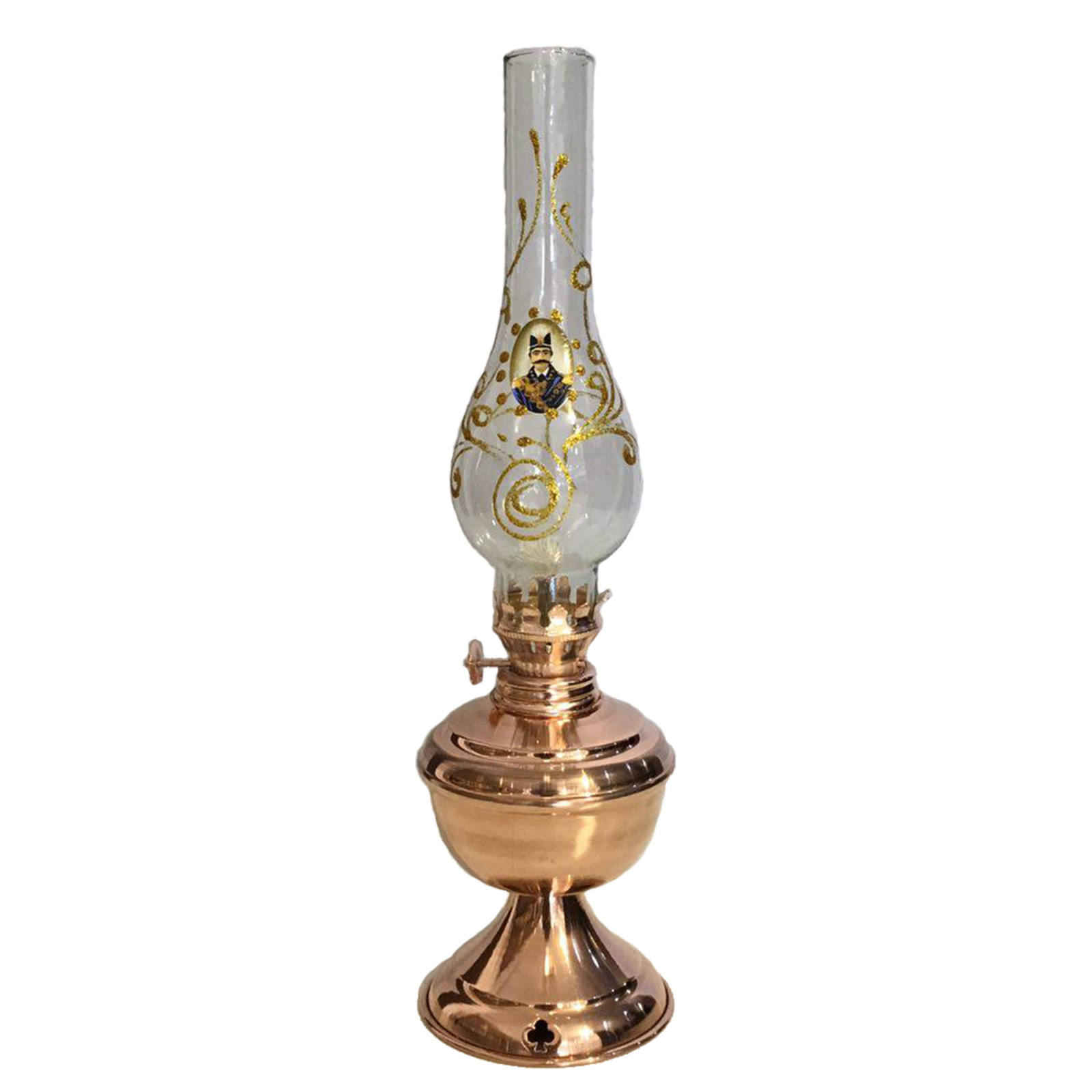 Persische Kupfer-Petroleumlampe Modell Shah Abbas (2x)