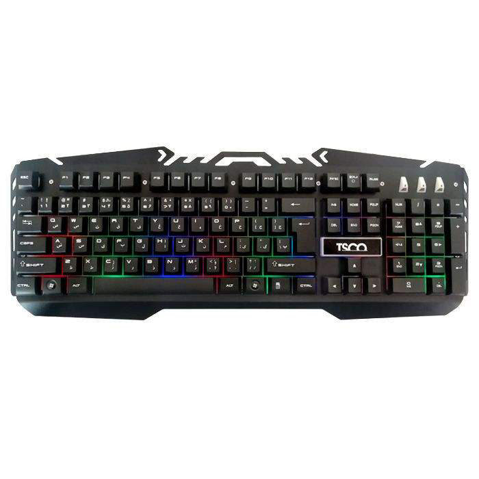 Tesco Gaming Tastatur mit Farsi-Tastenabdeckungen 8021L