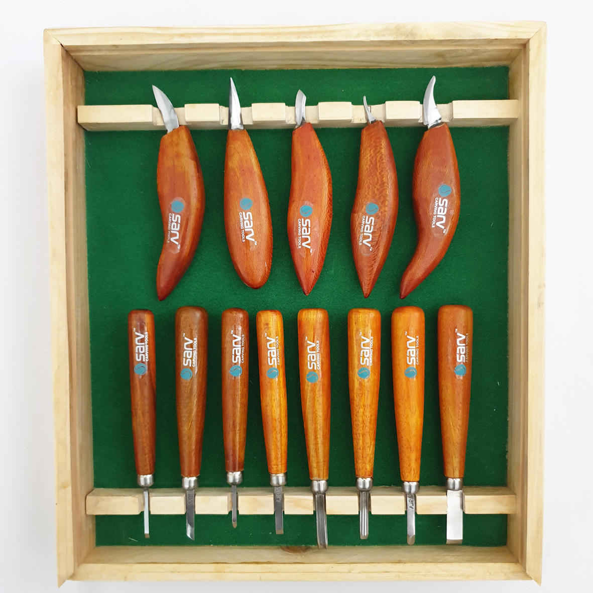 Holzschnitzerei Handmeißel-Set Modell Sarv